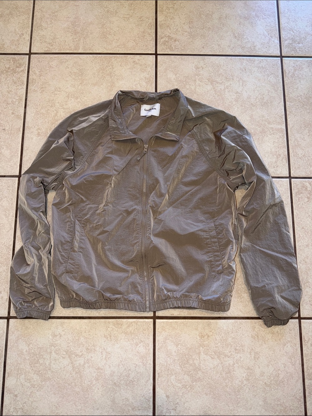 Goodfellow & Co Olive Lightweight Zip Jacket